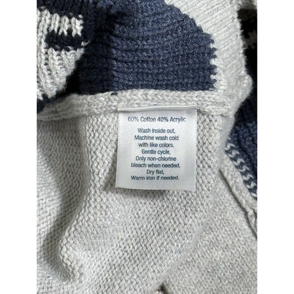 Aztec Print Men’s Cardigan Sz Large Cotton Blend Urban Pipeline - Picture 4 of 8